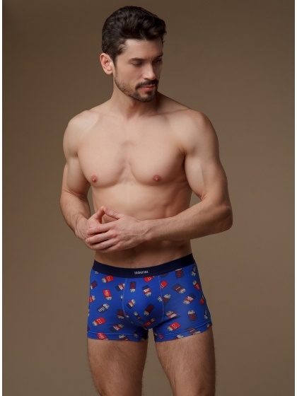 Мужские трусы боксеры "Индефини" (Арт.631000-3004MUF)