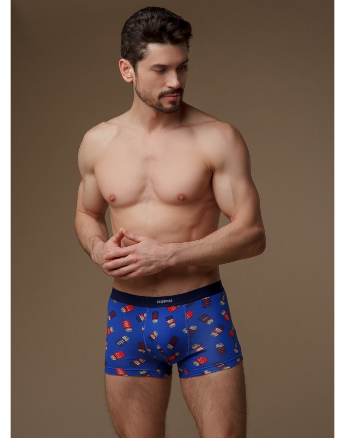 Мужские трусы боксеры "Индефини" (Арт.631000-3004MUF)