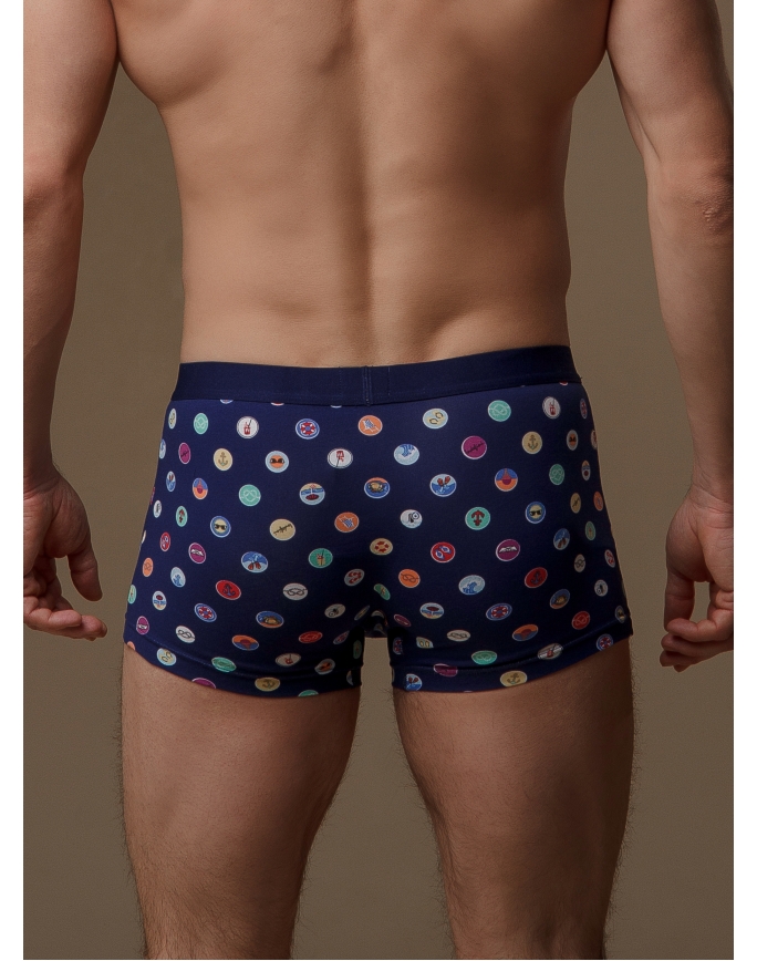 Мужские трусы боксеры "Индефини" (Арт.631000-3003MUF)