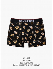 Мужские трусы боксеры "Индефини" (Арт.631000-3017MUF)